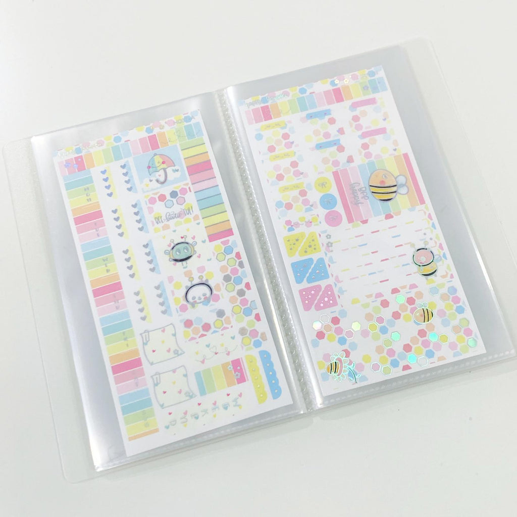 Sticker Album : Hobo Weeks Albums // W013 - Magical Snacks (Collab with Sparkly Paper Co & Happy Daya)